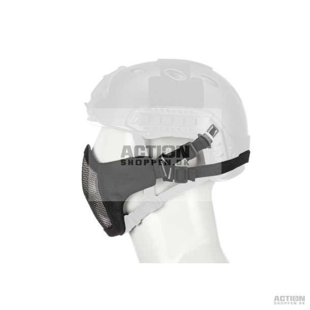 Invader Gear - Mk.II Steel Half Face Mask FAST Version, Sort