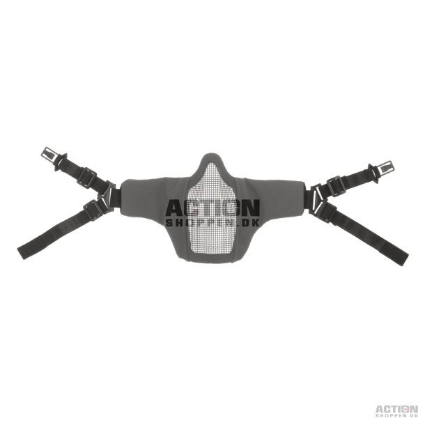 Invader Gear - Mk.II Steel Half Face Mask FAST Version, Sort