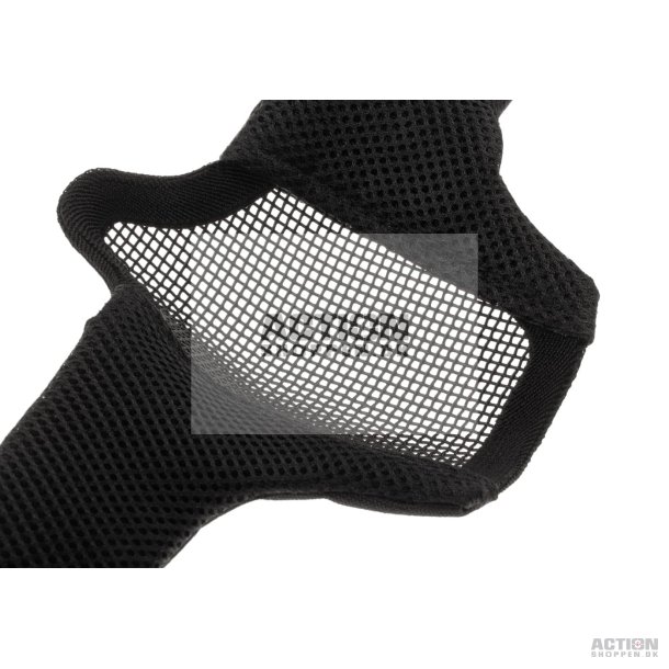 Invader Gear - Mk.III Steel Half Face Mask, Sort