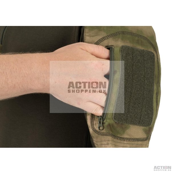 Invader Gear -  Combat Shirt Kort rme, Everglde, str. S - XXL