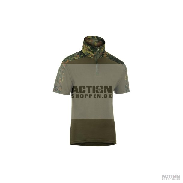 Invader Gear -  Combat Shirt Kort rme, Flecktarn, str. S - XXL