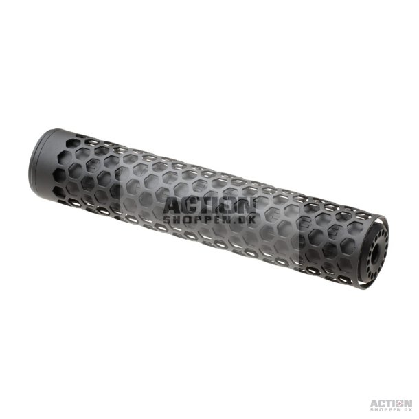 Action Army - T10 Hive Sound Suppressor, 255MM X 49 MM - 14MM CCW, Sort