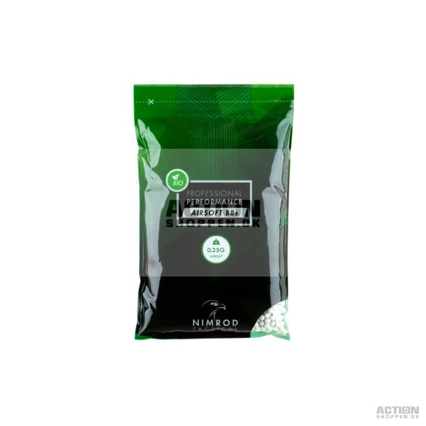 Nimrod - Bio Professional Performance kugler 0,25 gram 4000 stk.