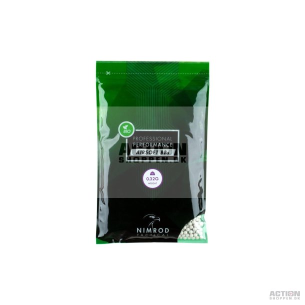 Nimrod - Bio Professional Performance kugler 0,32 gram 3125 stk.