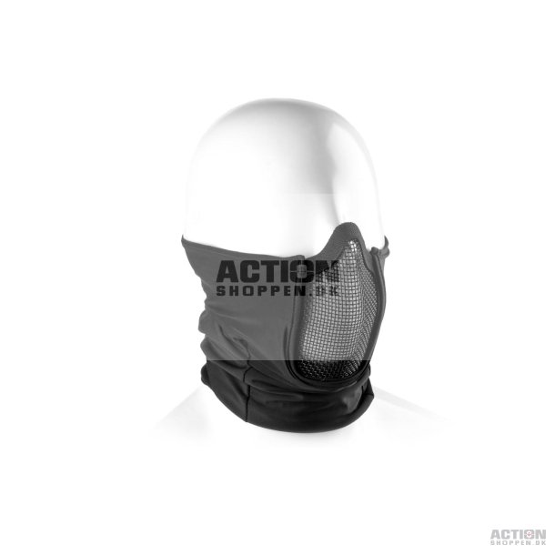 Invader Gear - Mk.III Steel Half Face Mask, Sort