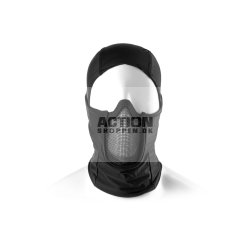 Invader Gear - Mk.III Steel Half Face Mask, Sort