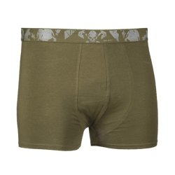Boxershorts 'SKULDER' (2 PAKKE) Oliven str. L - XXXL