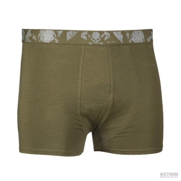 Boxershorts 'SKULDER' (2 PAKKE) Oliven str. L - XXXL