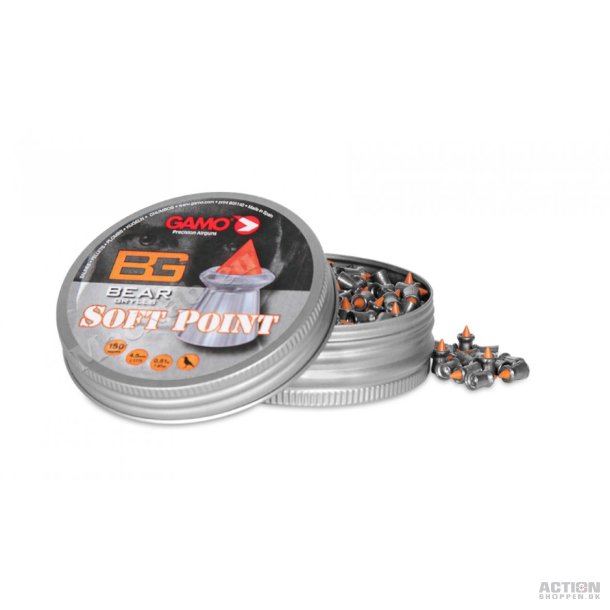 Gamo Bear Grylls Hagl Soft Poin 150 stk (Bly fri) 4,5mm(cal.177)  