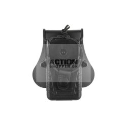 Universal Radio Pouch i polymer med Blte beslag