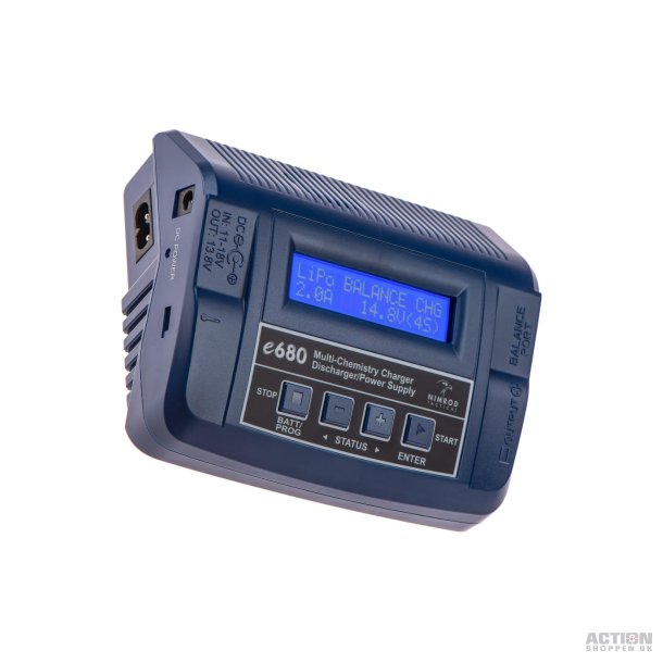 Nimrod - e680 Lader, LiPo, NiMH, NiCd, LiFe, LiHV Pb, EU-version 