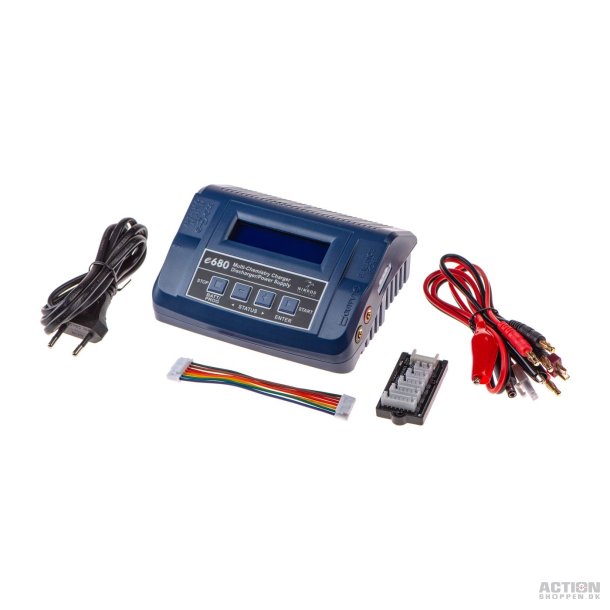 Nimrod - e680 Lader, LiPo, NiMH, NiCd, LiFe, LiHV Pb, EU-version 
