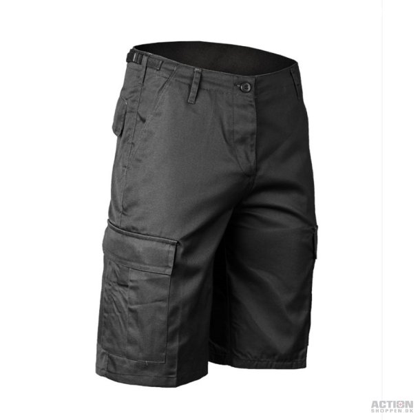 Bermuda Schwarz Sort, Str. S - XXXL