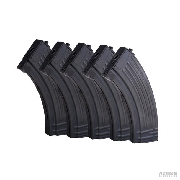AK, 120 skuds magasin, Metal (6 stk)