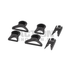 Emerson - FAST Goggle Swivel Clips til hjelm, Sort