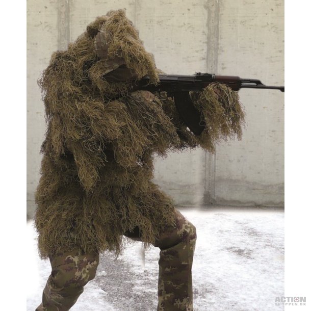 GHILLIE PARKA &prime;ANTI FIRE&prime; PRO DESERT