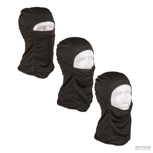 HUE BALACLAVA TAKT. BEN, Sort