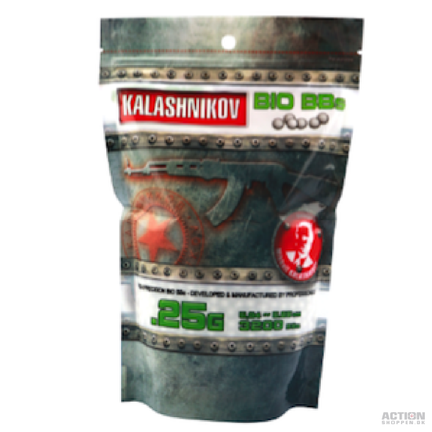  Kalashnikov Bio kugler 0,25 gram 3200 stk.