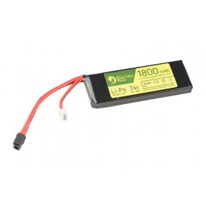Li-Po 7,4V 1800mAh, 20C, Batteri
