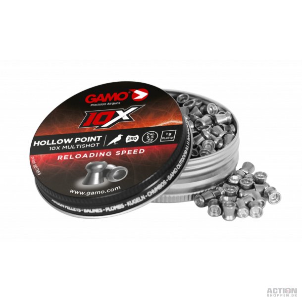 Gamo Hollow Point 10 x Multishot 500 stk. 4,5mm(Cal.177)