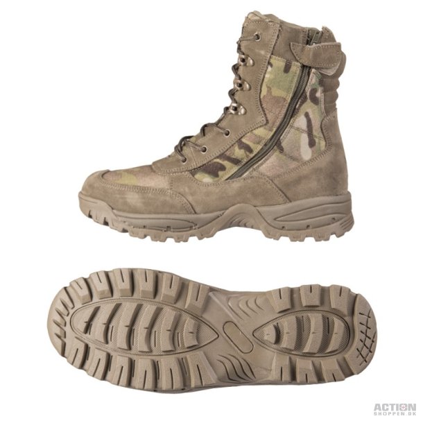 Mil-tec TACTICAL STVLE M.YKK LYNLS - Multicam