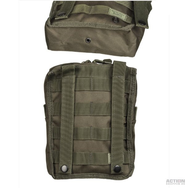 Molle Pouch, Stor Taske, Oliven grn.