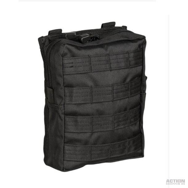 Molle Pouch, Stor Taske, Sort.