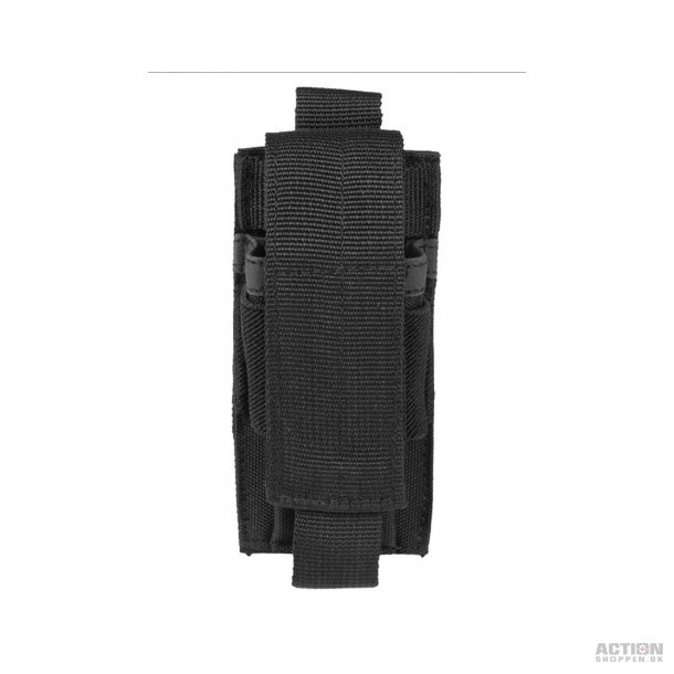 Molle, Pouch, til 1 stk Pistol magasin, Sort.