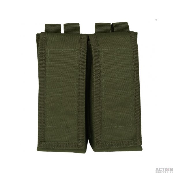 Molle, Pouch, til 2 stk AK 47 magasiner, Oliven grn