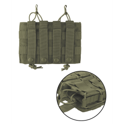 Molle, Pouch, Mag. Bag Open Top Flex Double, Oliven