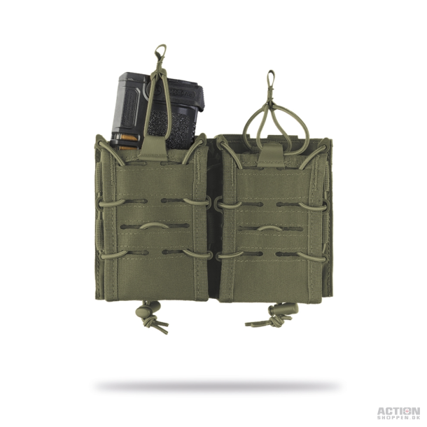 Molle, Pouch, Mag. Bag Open Top Flex Double, Oliven