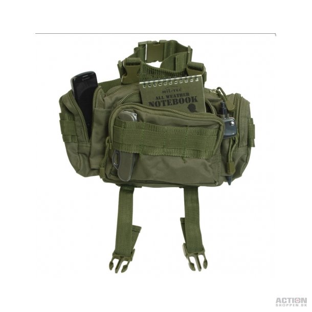 Molle taske, Oliven grn.