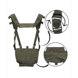 Brystrigg letvgt, Olven grn, str. one size 