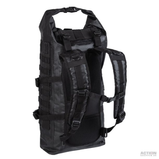 Taktisk vandtt Rygsk, 35L, Sort