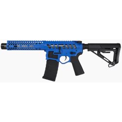 EMG F-1 Firearms PDW AEG w/ eSE Electronic, Blue/Black RS-3