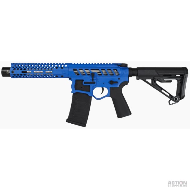 EMG F-1 Firearms PDW AEG w/ eSE Electronic, Blue/Black RS-3