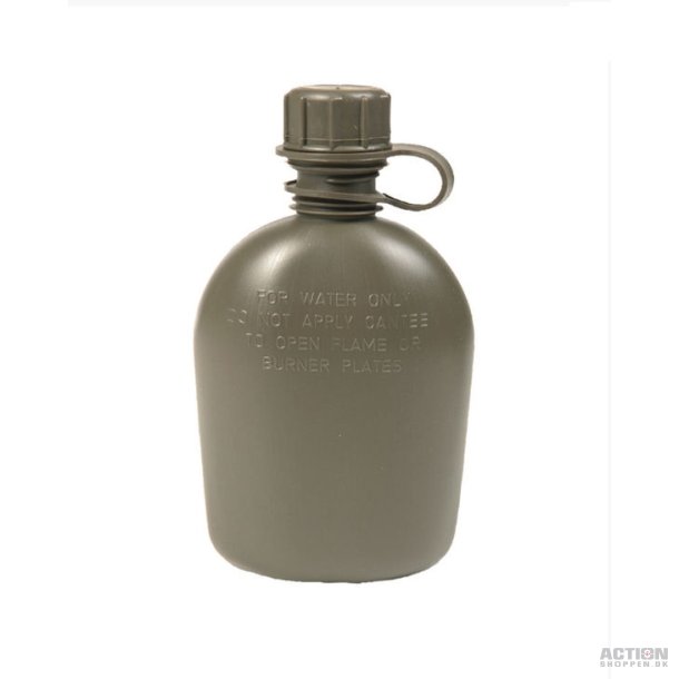 Drikkedunk, Plastik, Oliv grn, 0,9L