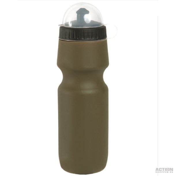 Drikkedunk, Plastik, Oliv grn, 0,7L