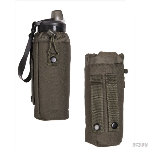 Molle Pouch, Flaskeholder, Oliven grn.