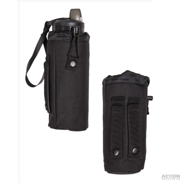 Molle Pouch, Flaskeholder, Sort.