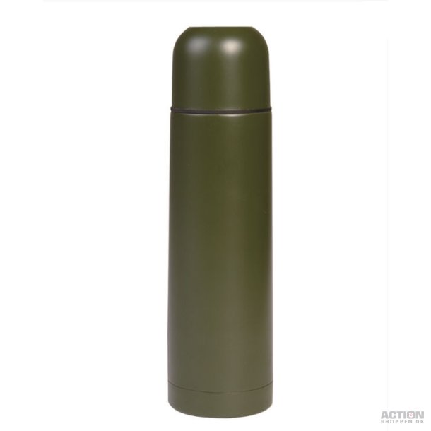 Termoflaske, Oliv grn, 1,0L