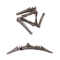 Foldbar fod til gaspatron