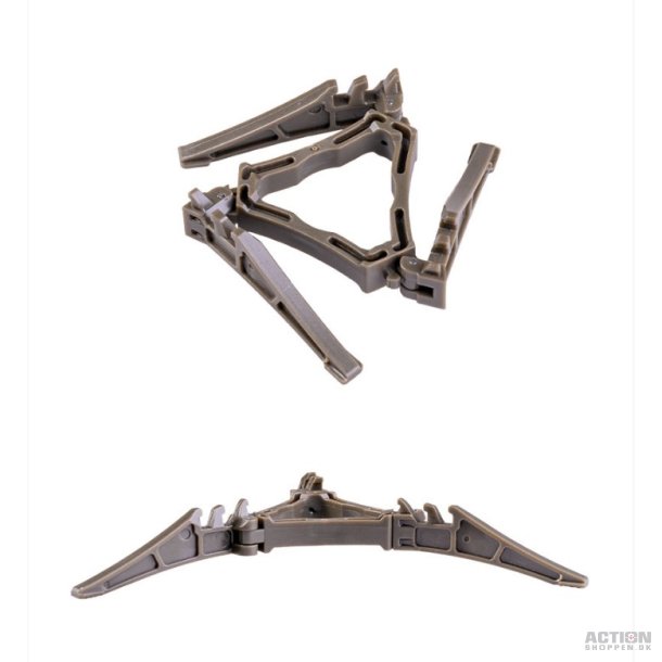 Foldbar fod til gaspatron