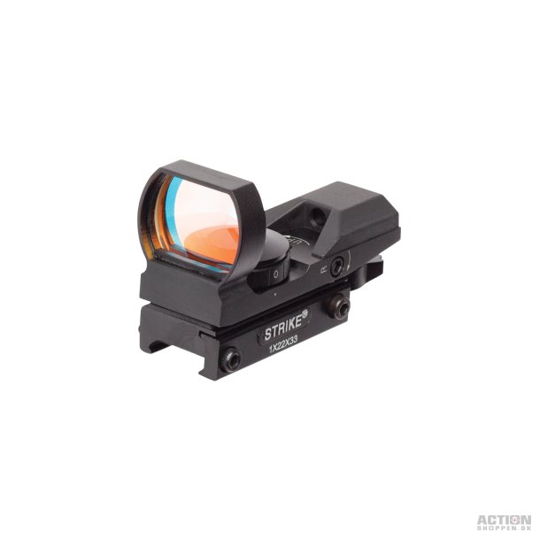 Dot sight, 7 x rd, 22 x 33mm, 20mm montage