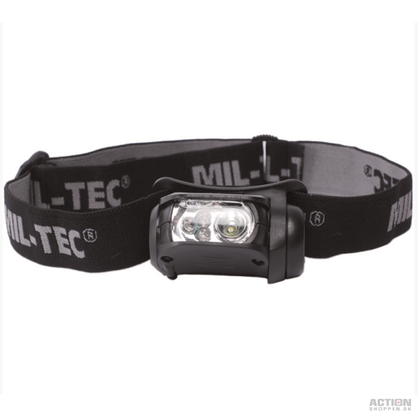 Mil-Tec - LED Pandelygte 4 FARVER, Sort