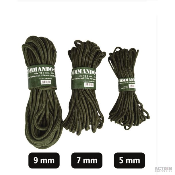 Reb, Oliv Grn, 9mm (15M) 