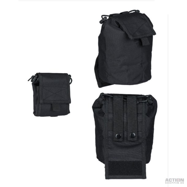 Molle, Pouch, EMPTY SHELL POUCH COLLAPS, Sort.