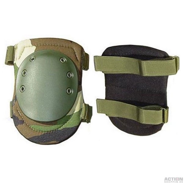 Kn beskytter, one size - Woodland