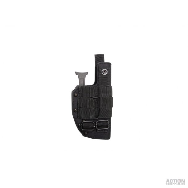 Bltehylster, Med Quick Release, sort