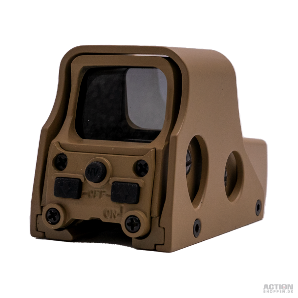 Compact CQB Tactical Red Dot Sight Scope, Tan